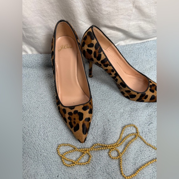 J.Crew animal print heels shoes - Picture 3 of 6